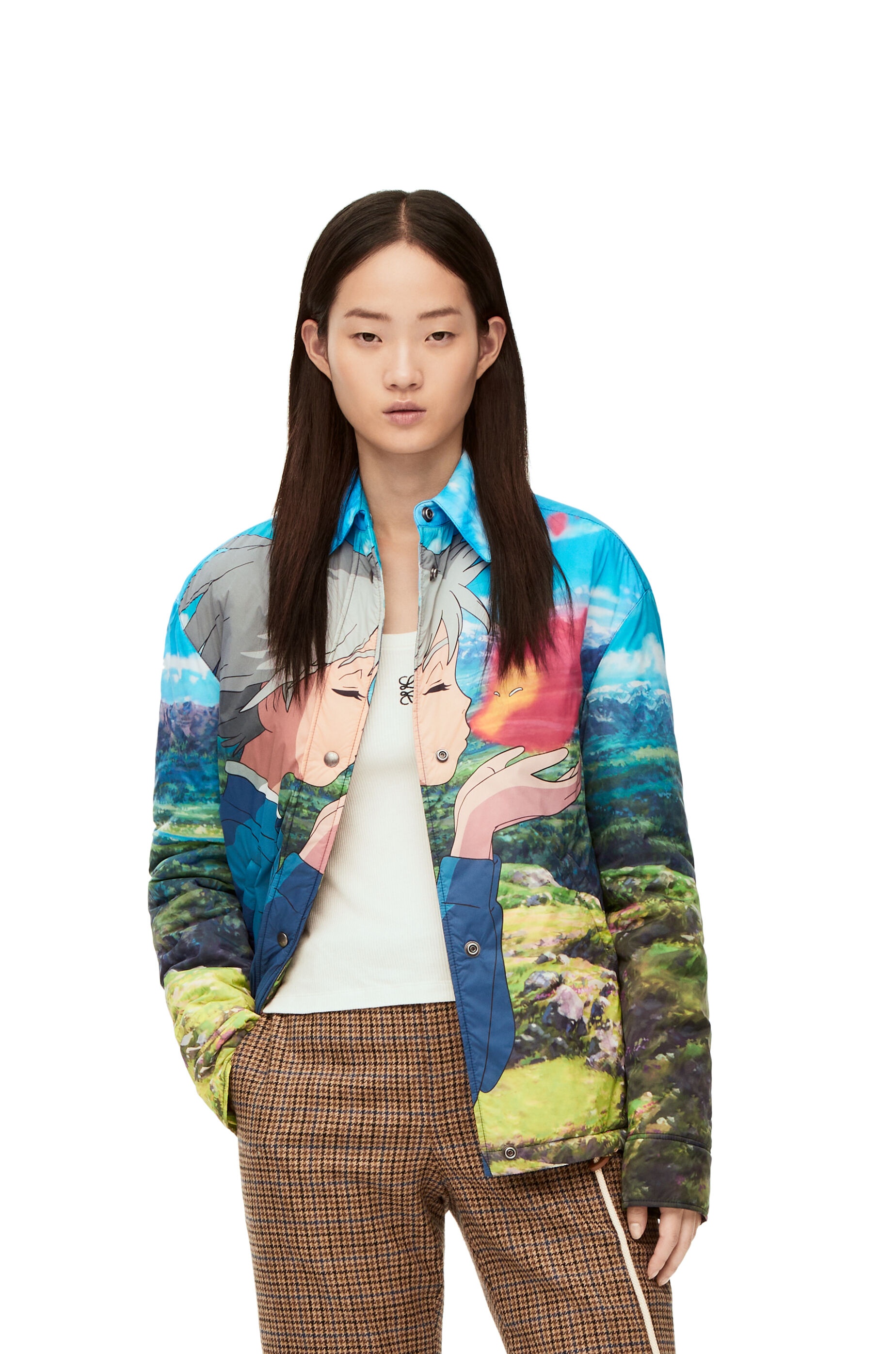 Calcifer coach jacket in nylon - 3