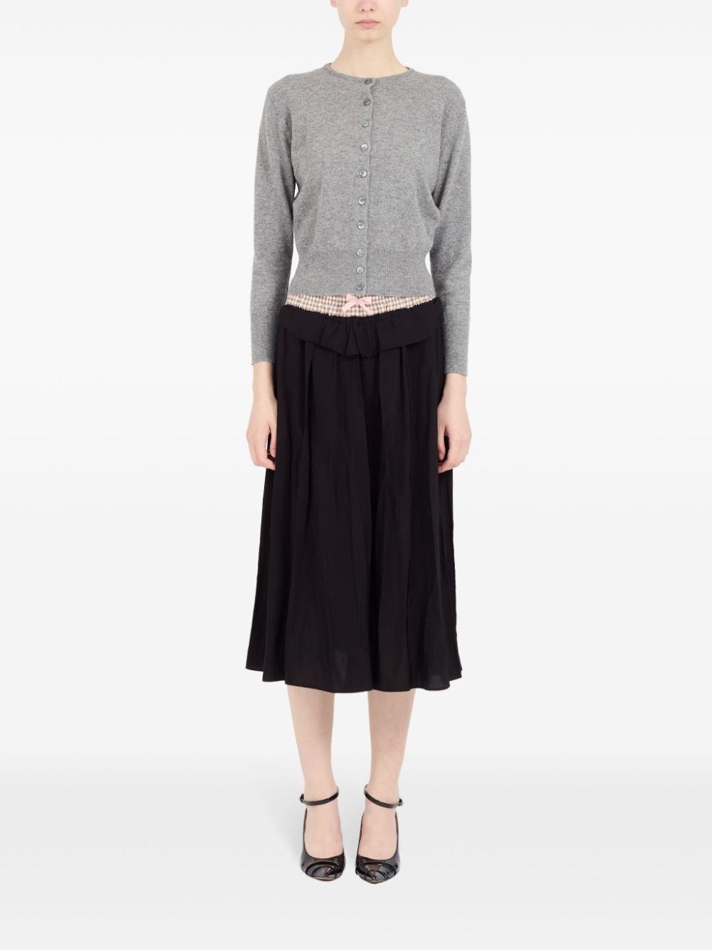 V-neck virgin-wool vest - 2