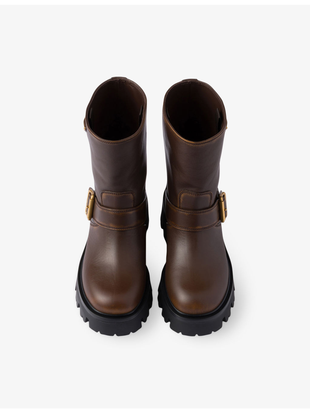 Logo-Embellished Leather Boots - 2