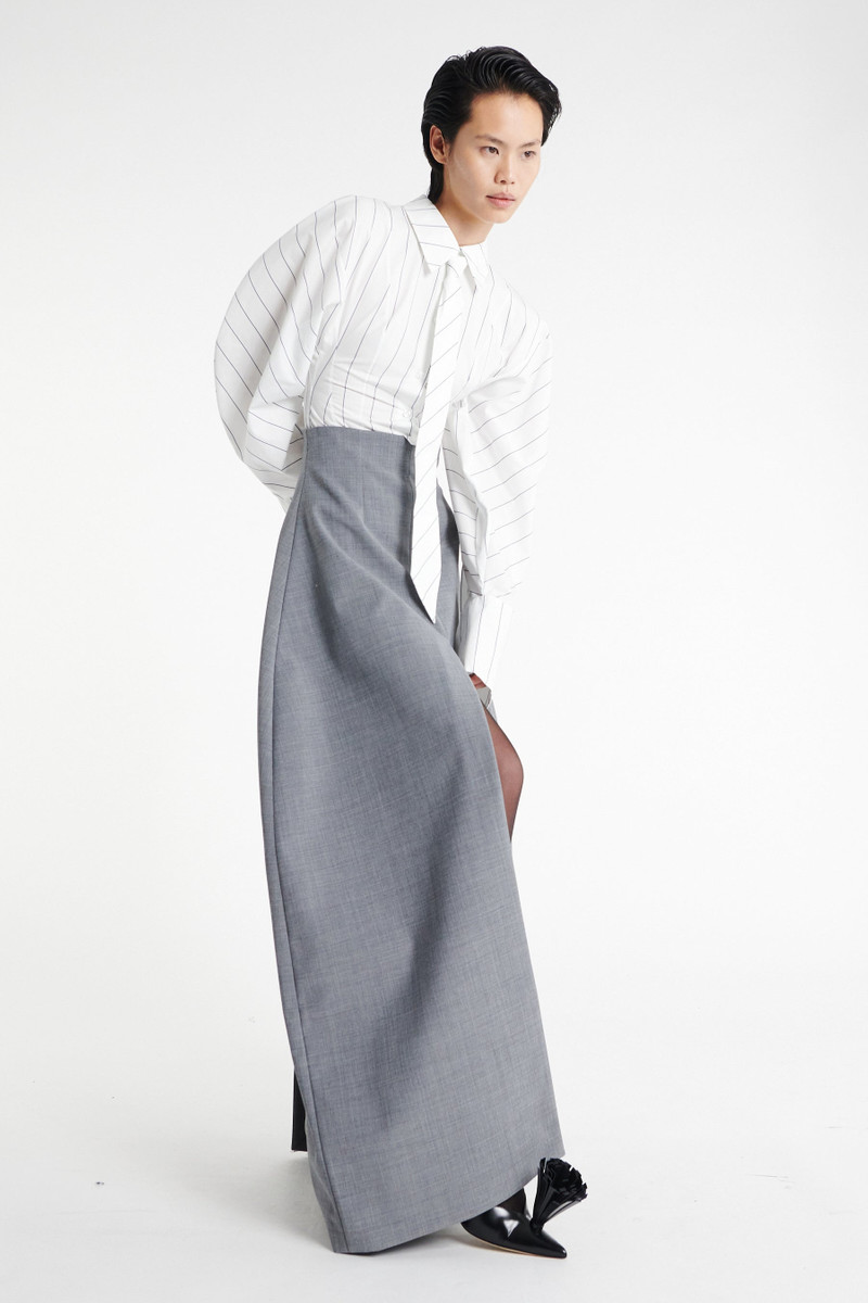 PANT SKIRT GREY MELANGE 8