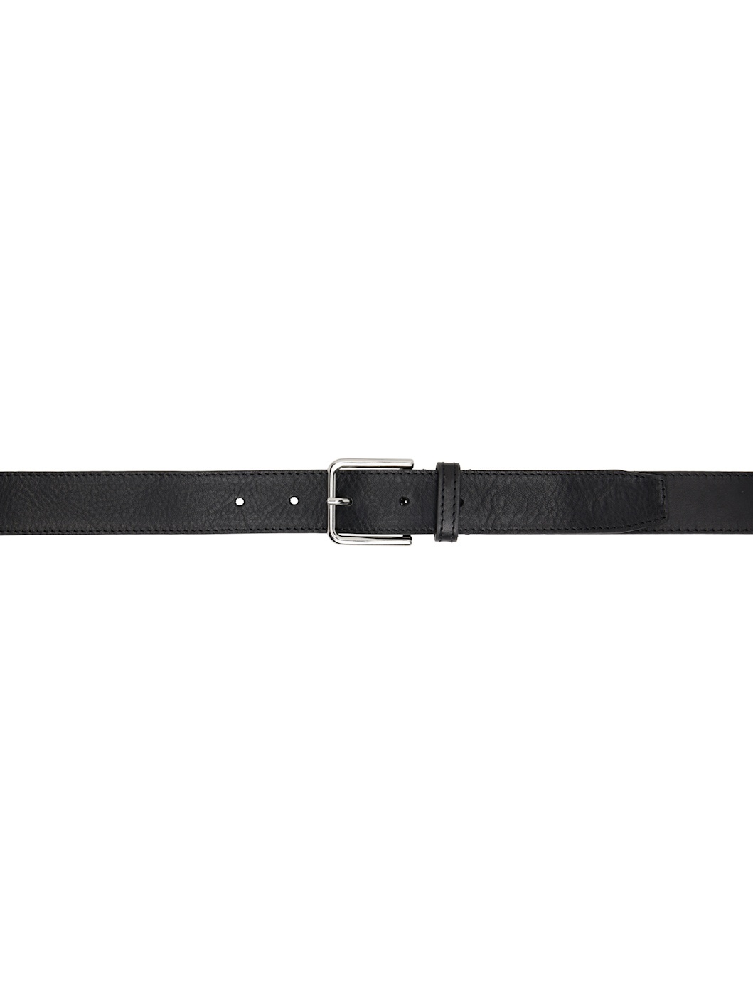 Black Toni Leather Belt - 1