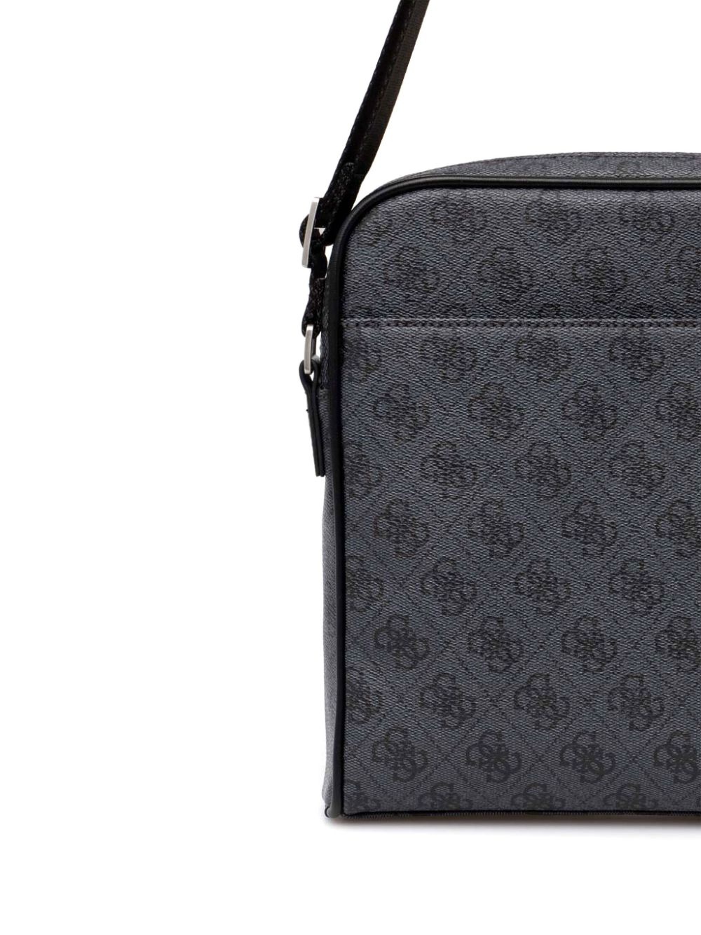 monogram-pattern messenger bag - 3