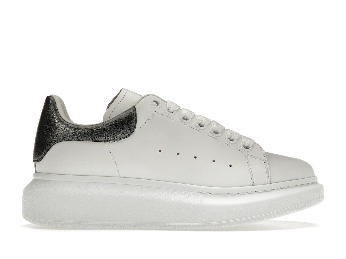 Alexander McQueen Oversized White Metallic - 1