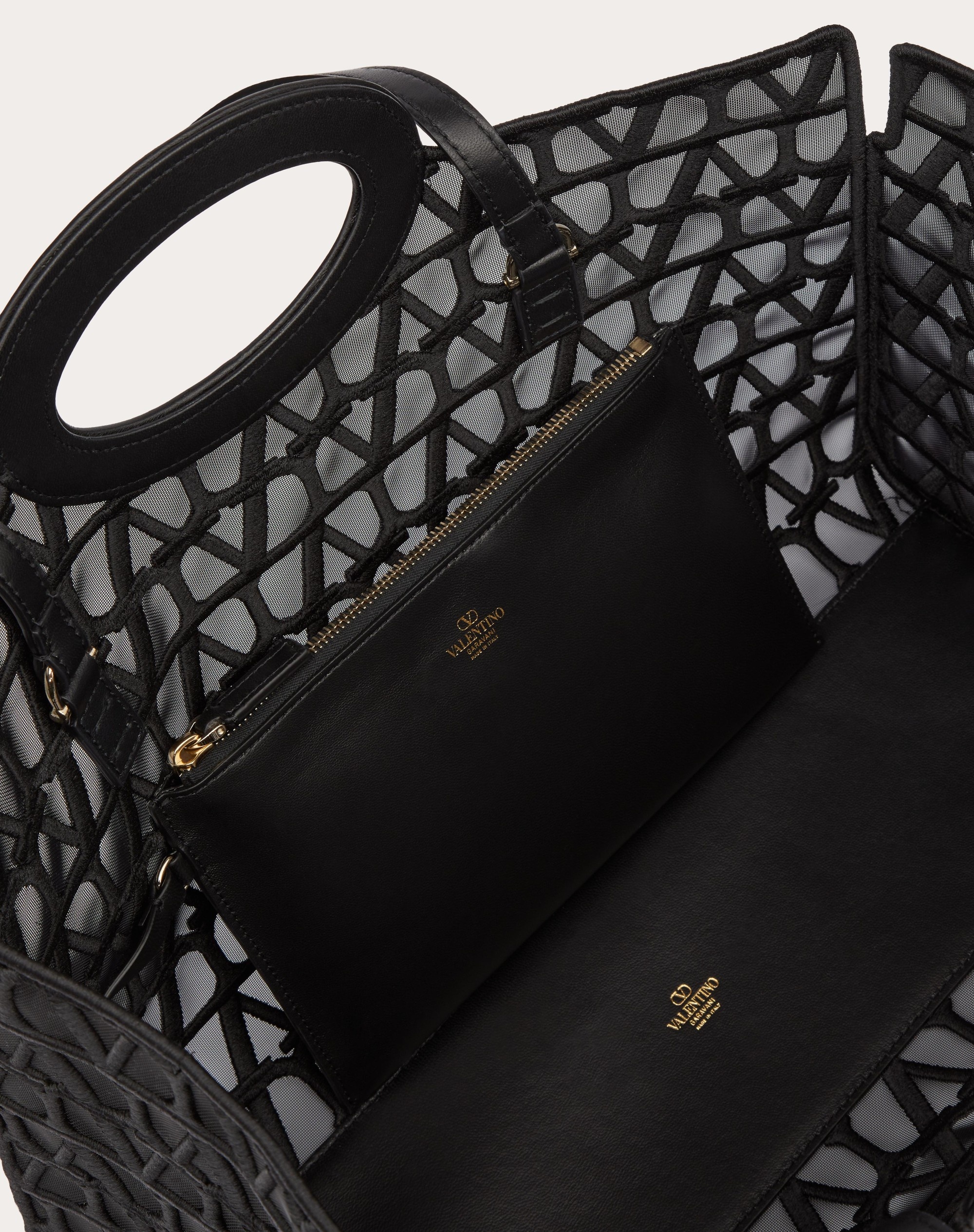 LE TROISIEME EMBROIDERED SHOPPING BAG - 6