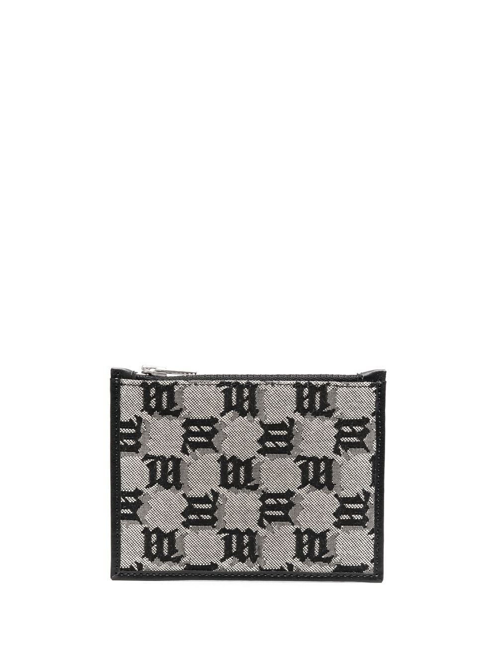 monogram zip cardholder - 1