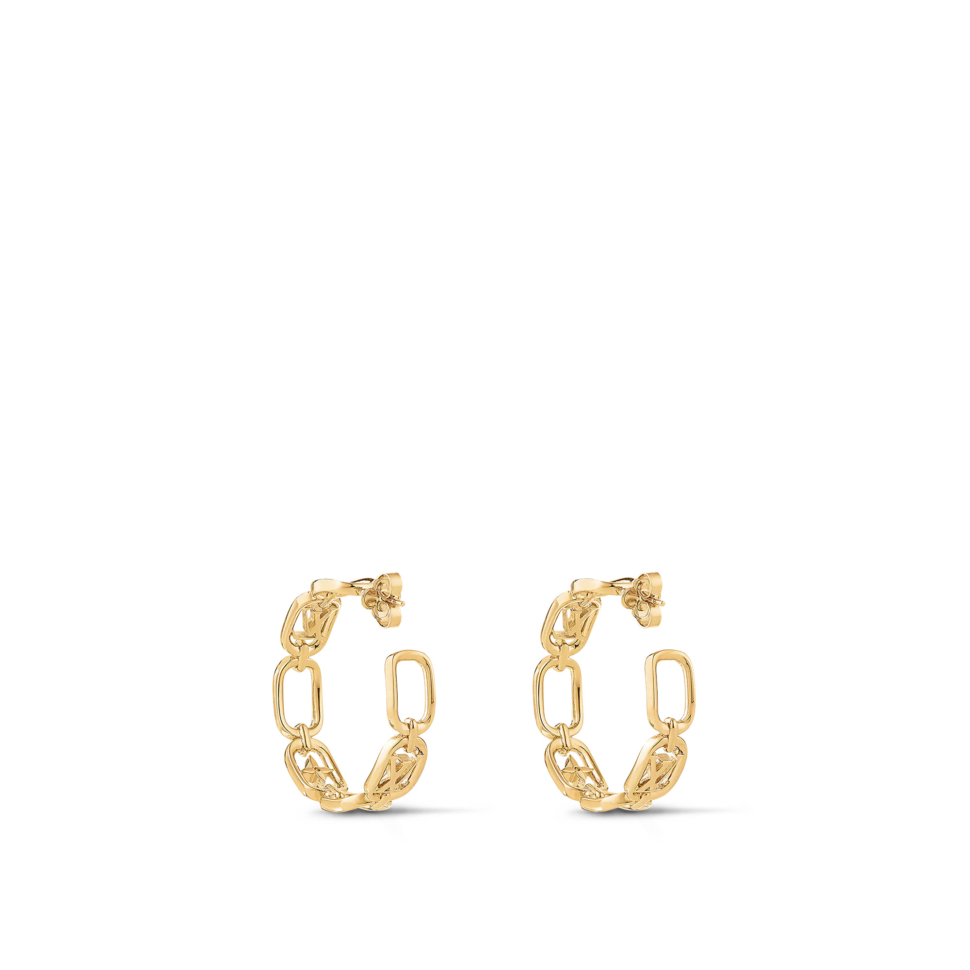 My LV Chain Earrings - 3