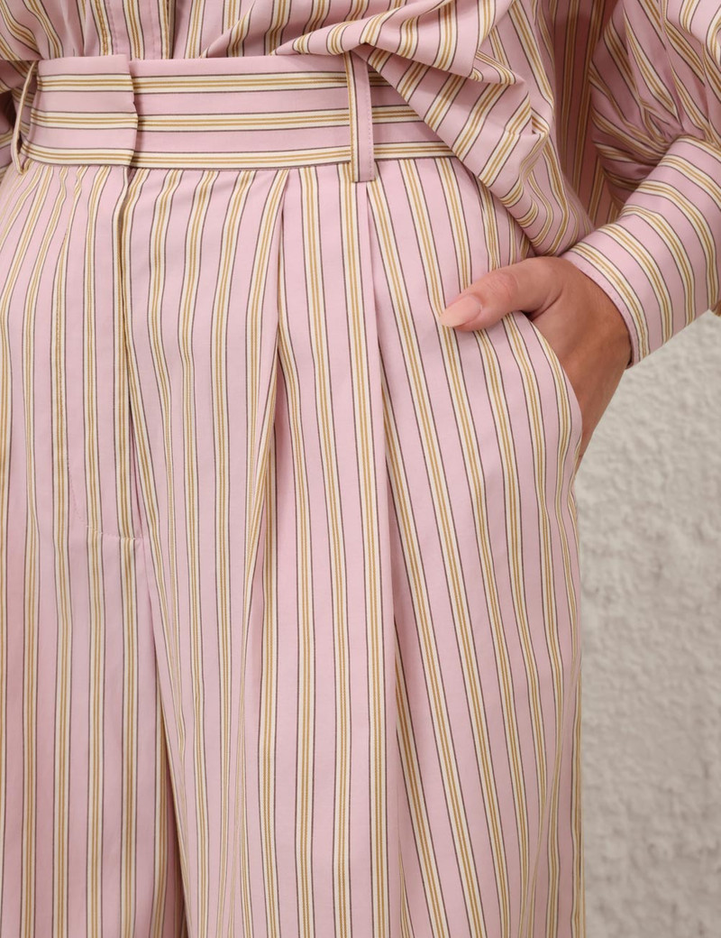 STRIPE WIDE LEG PANT 5