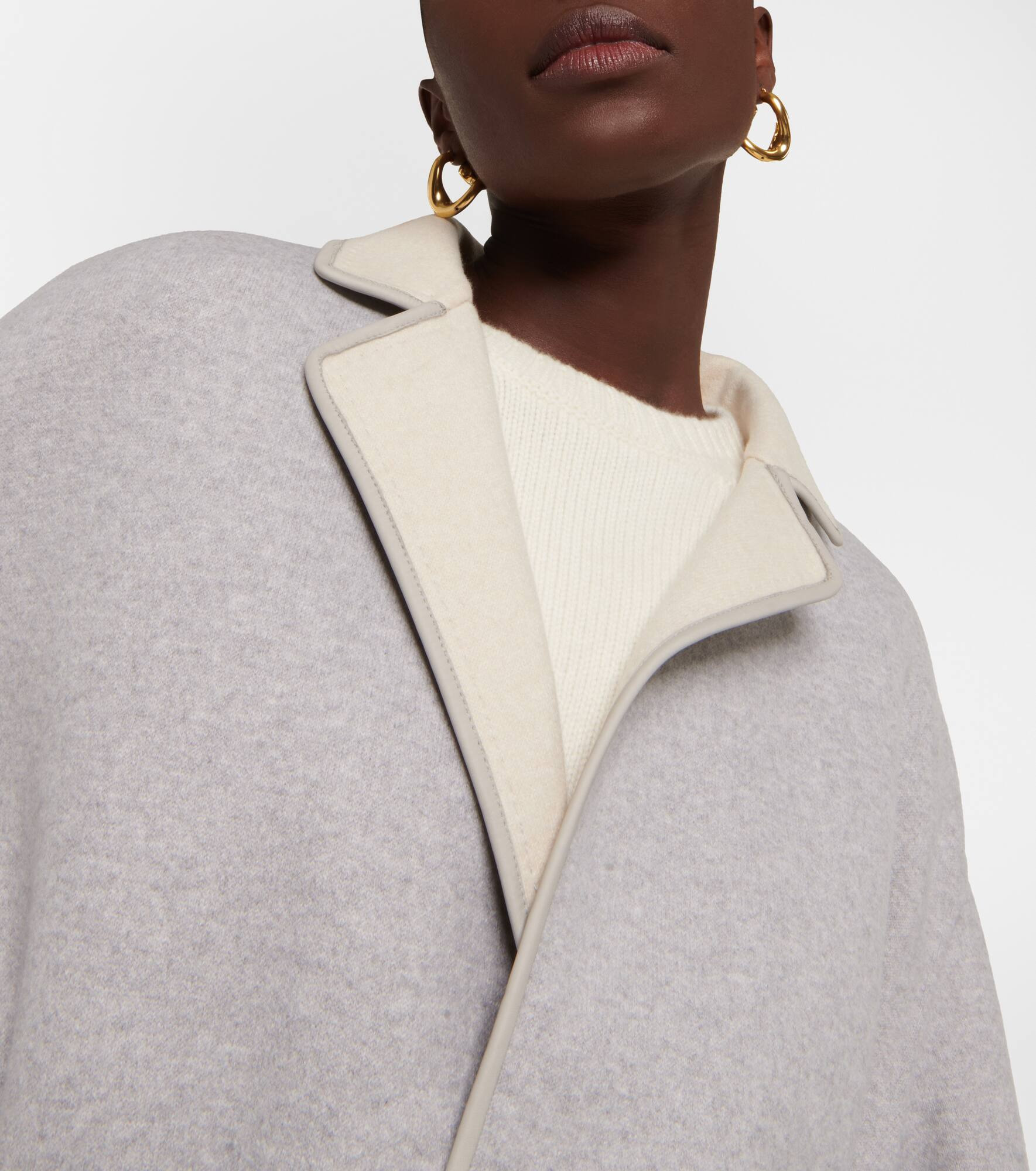Jimi reversible cashmere-blend jacket - 6