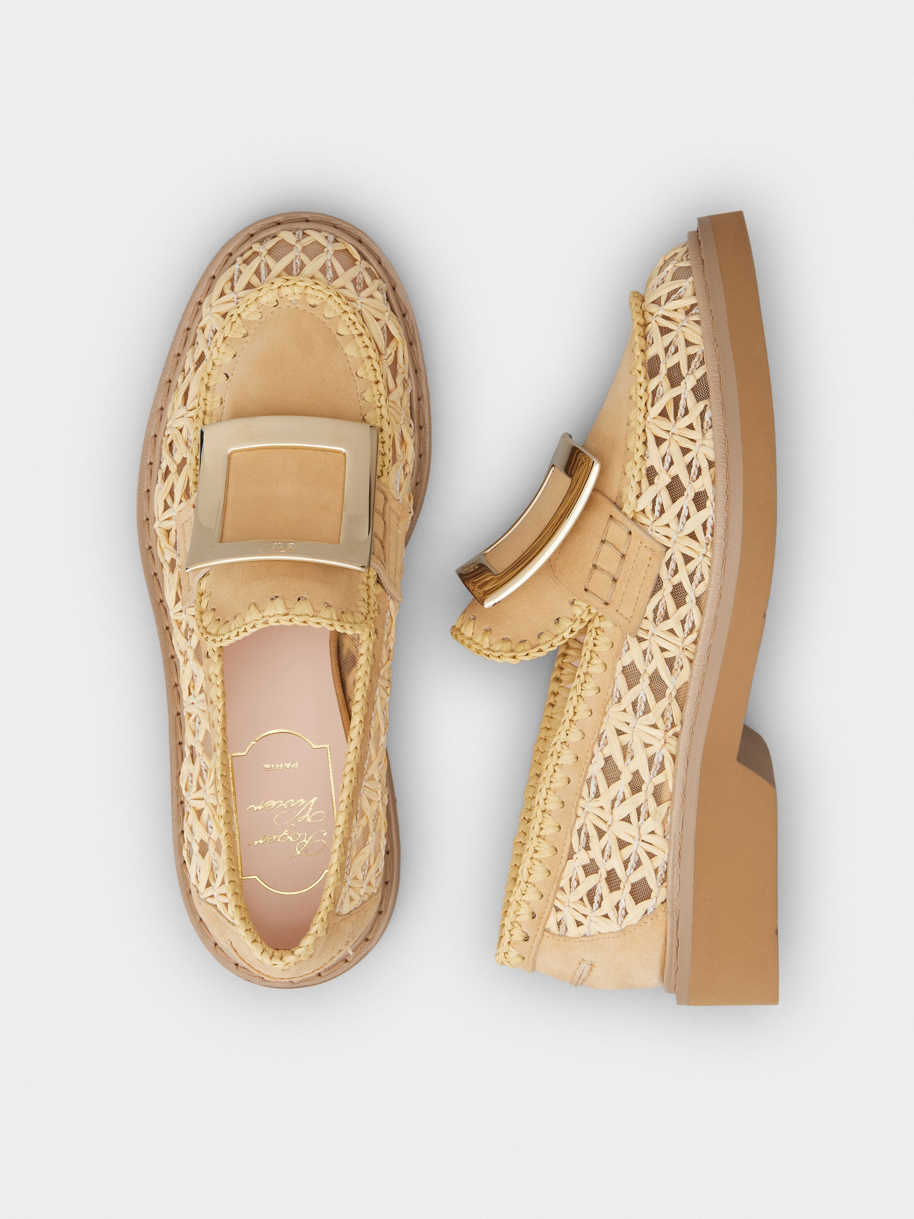 Viv' Rangers Loafers in raffia - 4