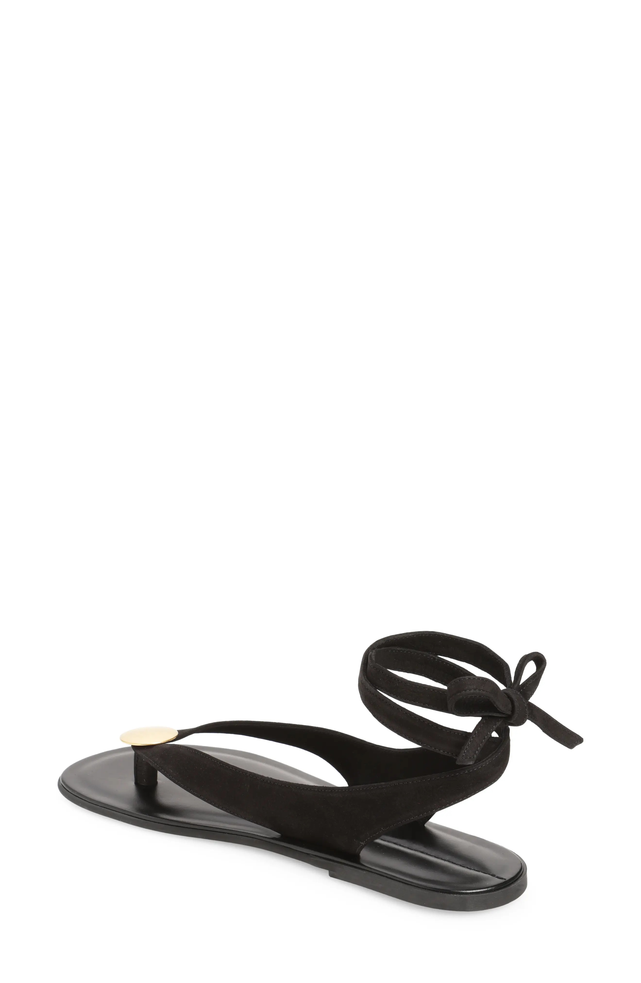 Charm Ankle Tie Sandal - 2