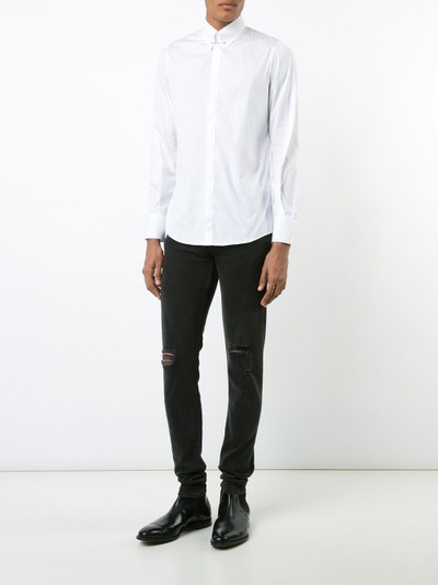 DSQUARED2 pin-collar plain shirt outlook