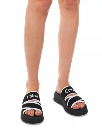 Chloé Women's Mila Slide Sandals outlook