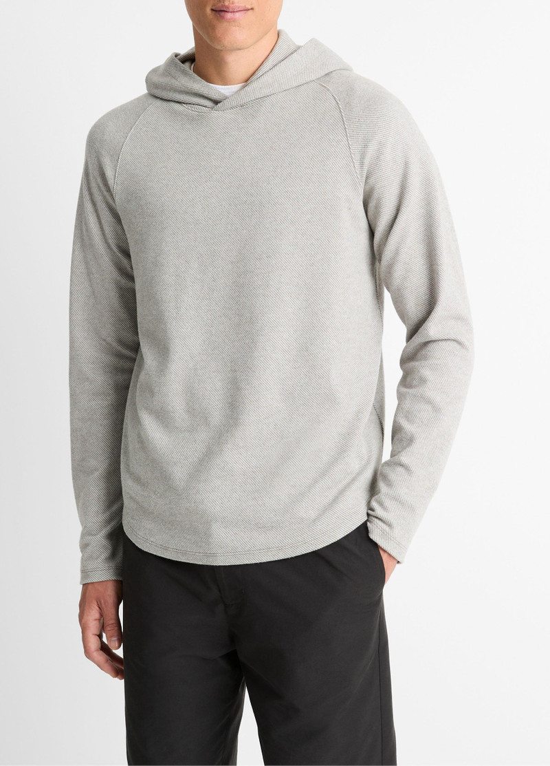 Vince Broken Twill Pullover Hoodie outlook