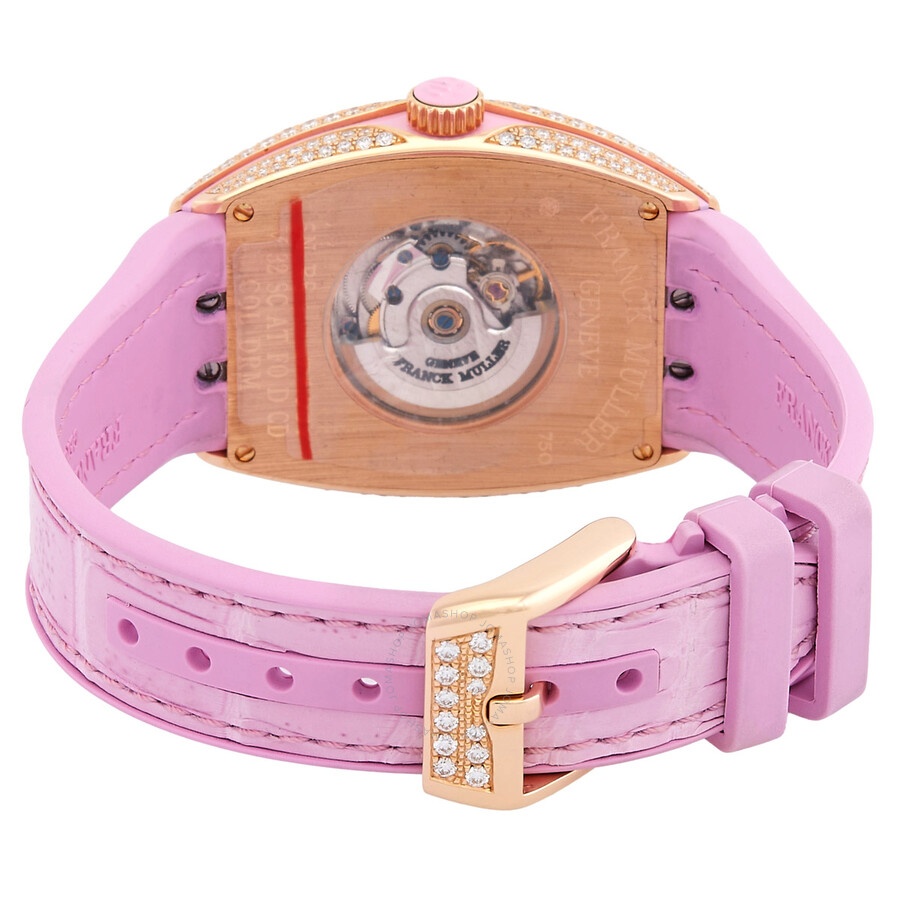 Franck Muller Vanguard Automatic Diamond Ladies Watch V 32 SC AT FO D CD COL DR - 3