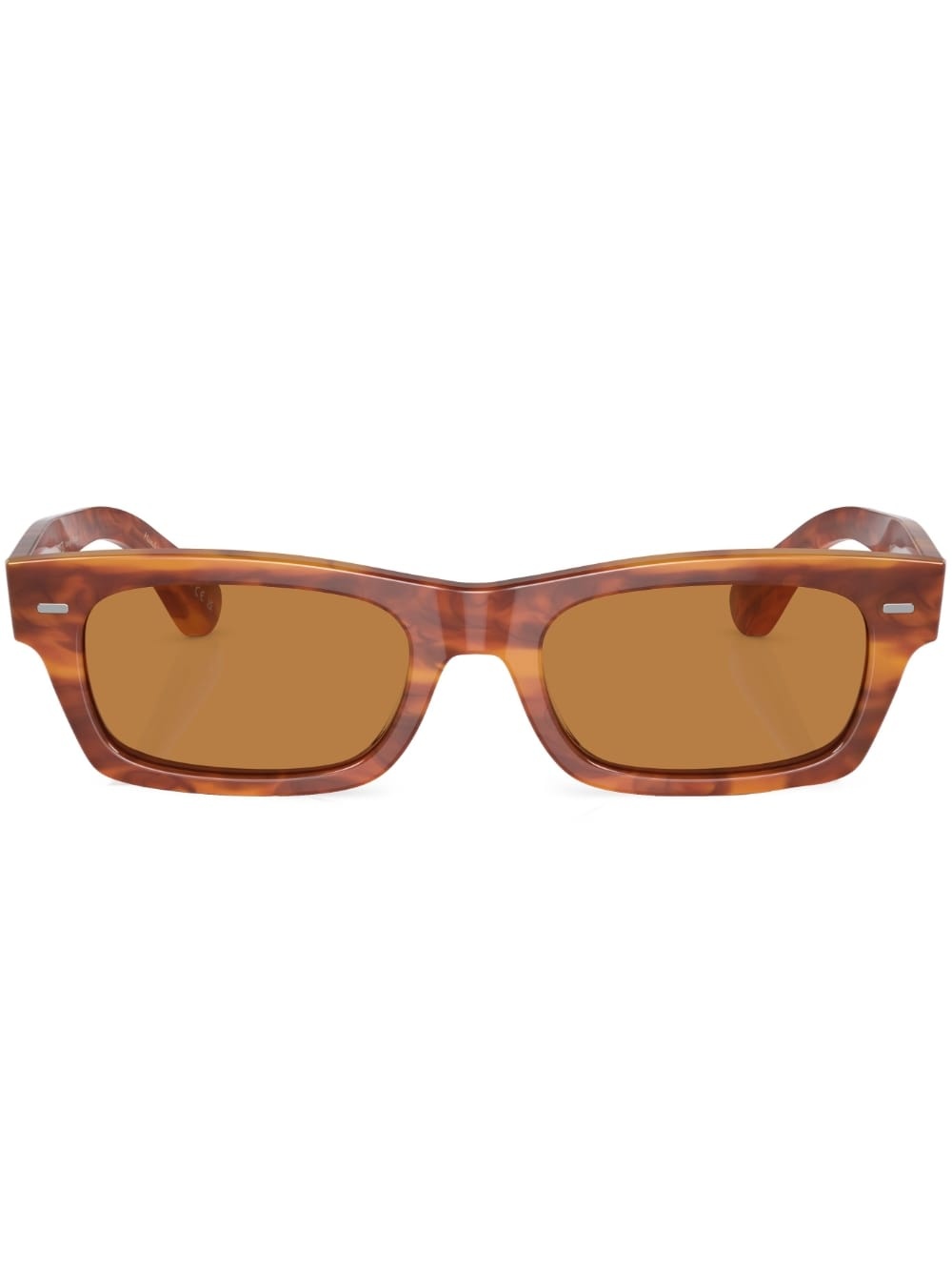 Davri rectangle-frame sunglasses - 1