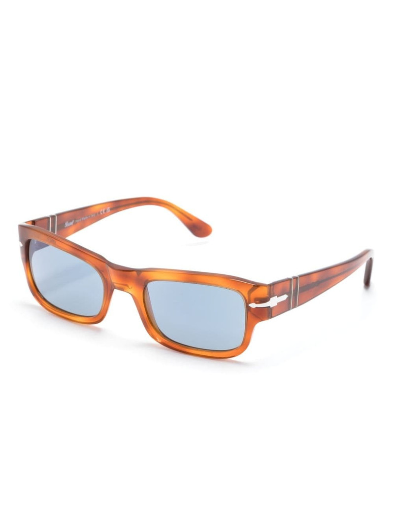 Persol PO3326S rectangle-frame transparent sunglasses outlook