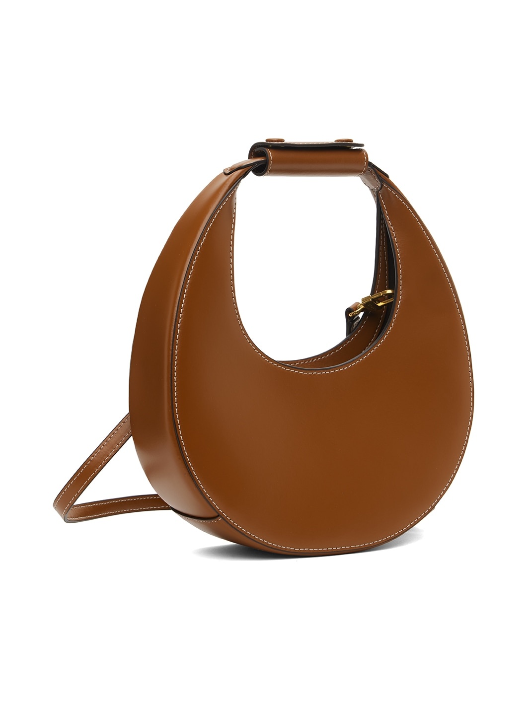 Brown Mini Moon Bag - 2