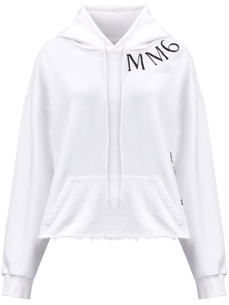 logo-print hoodie 1