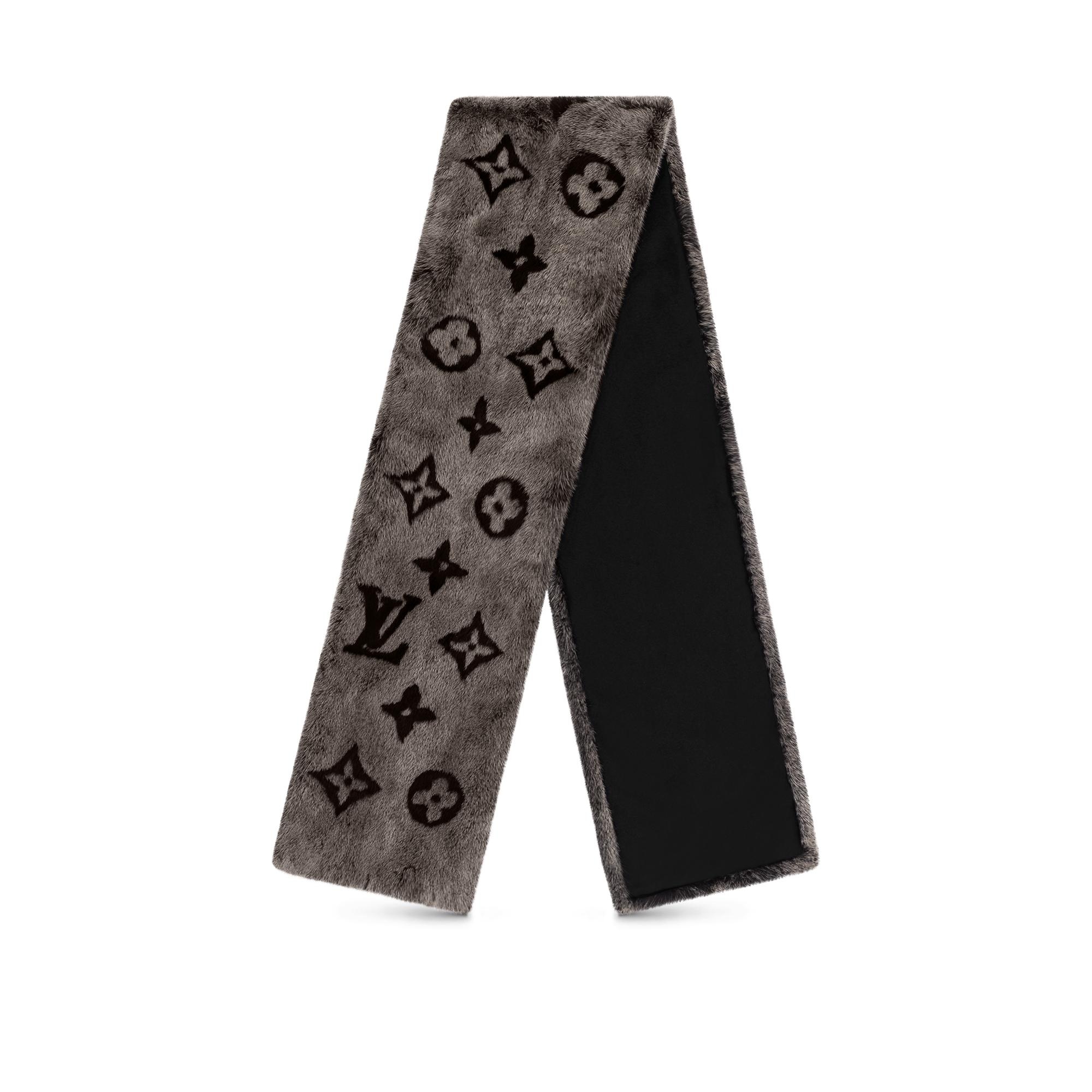 Monogram Constellation Fur Scarf - 1