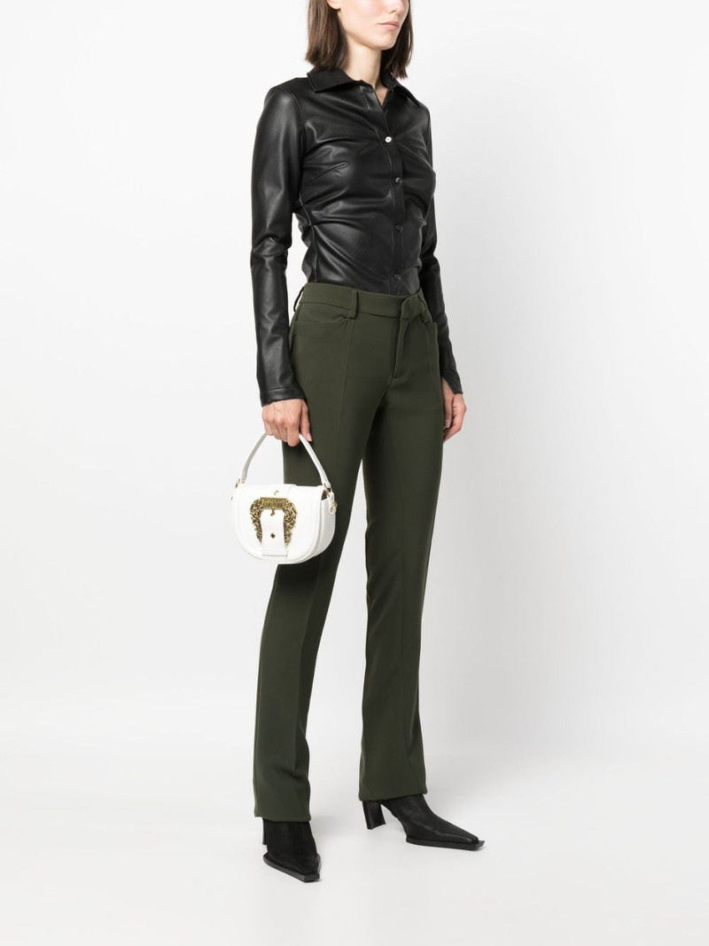 VERSACE JEANS COUTURE baroque-buckle shoulder bag outlook