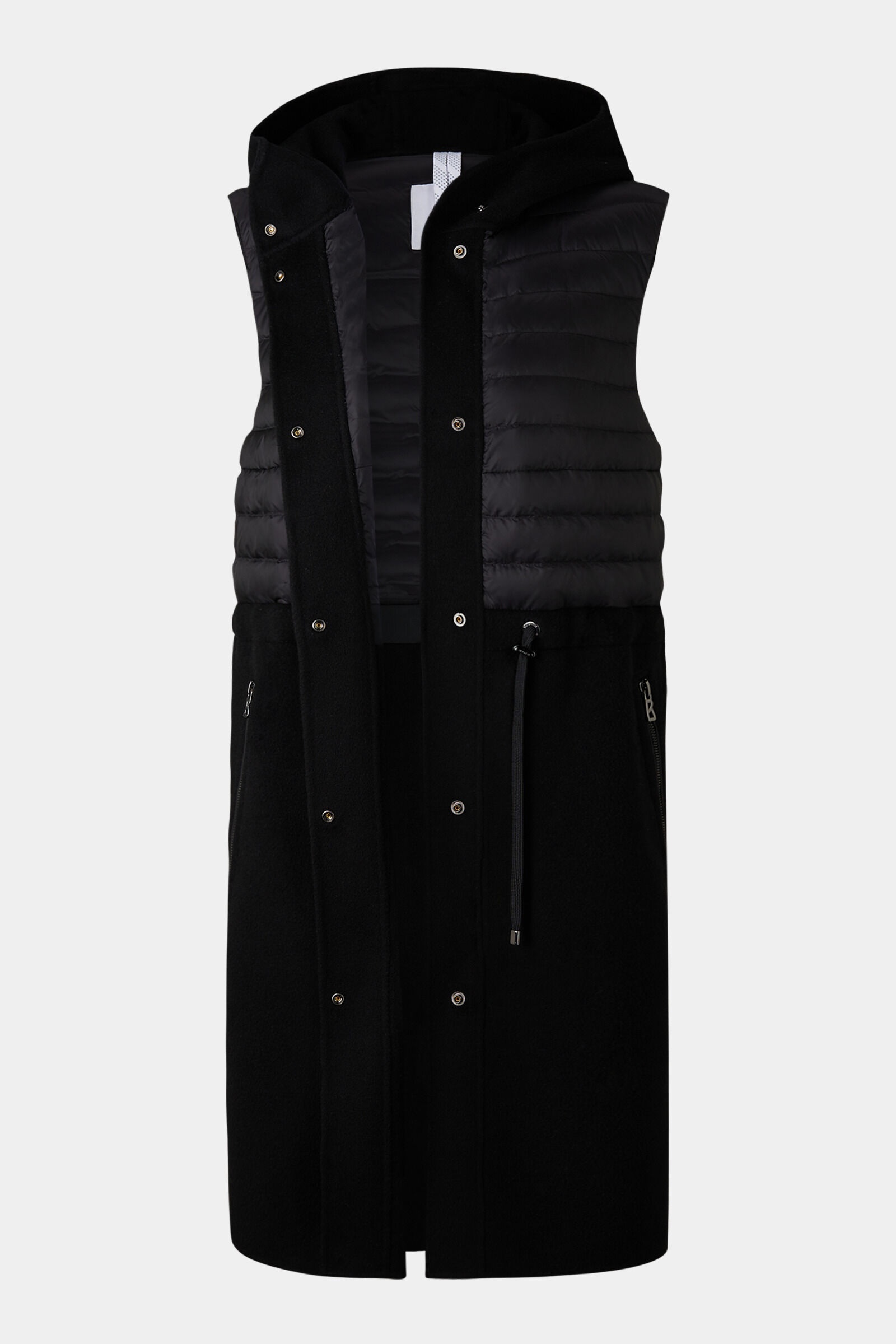Joelle Hybrid vest in Black - 8