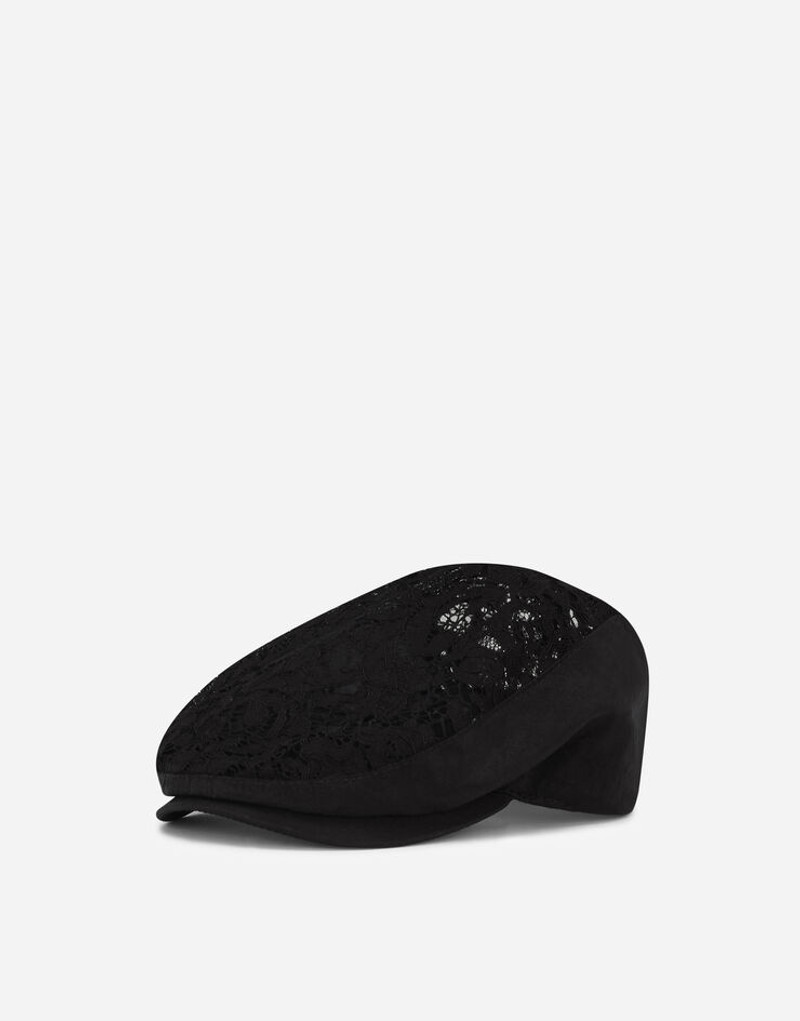 Lace flat cap 1