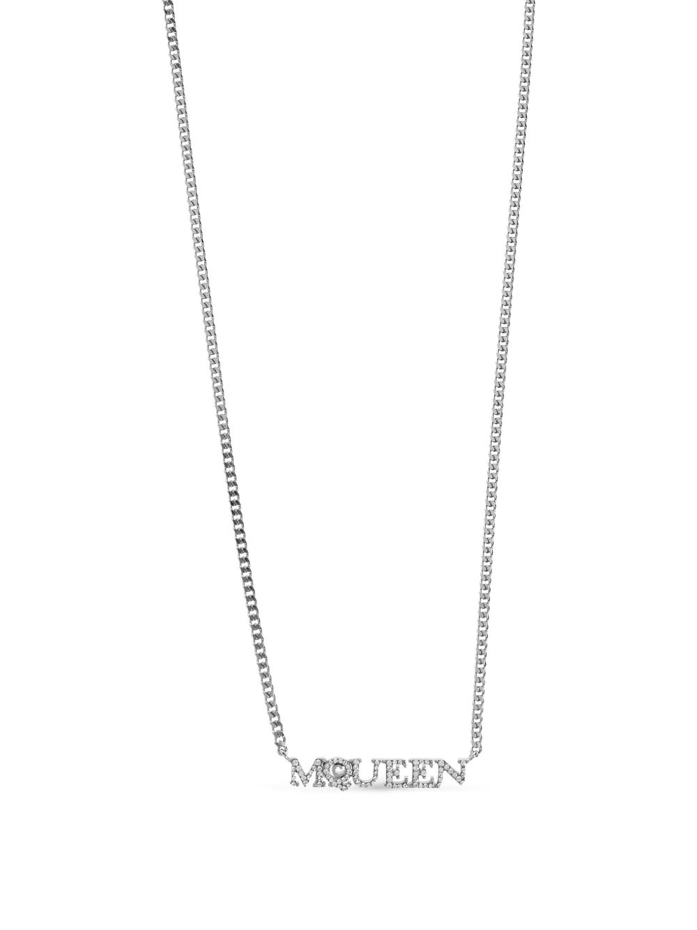 logo-pendant necklace - 3