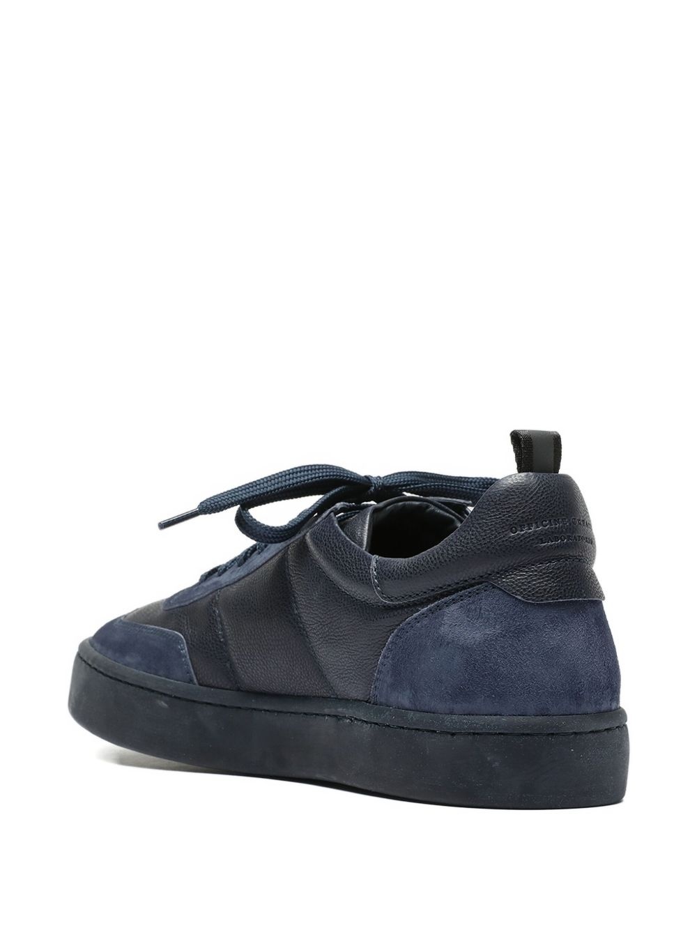 suede low-top sneakers - 3