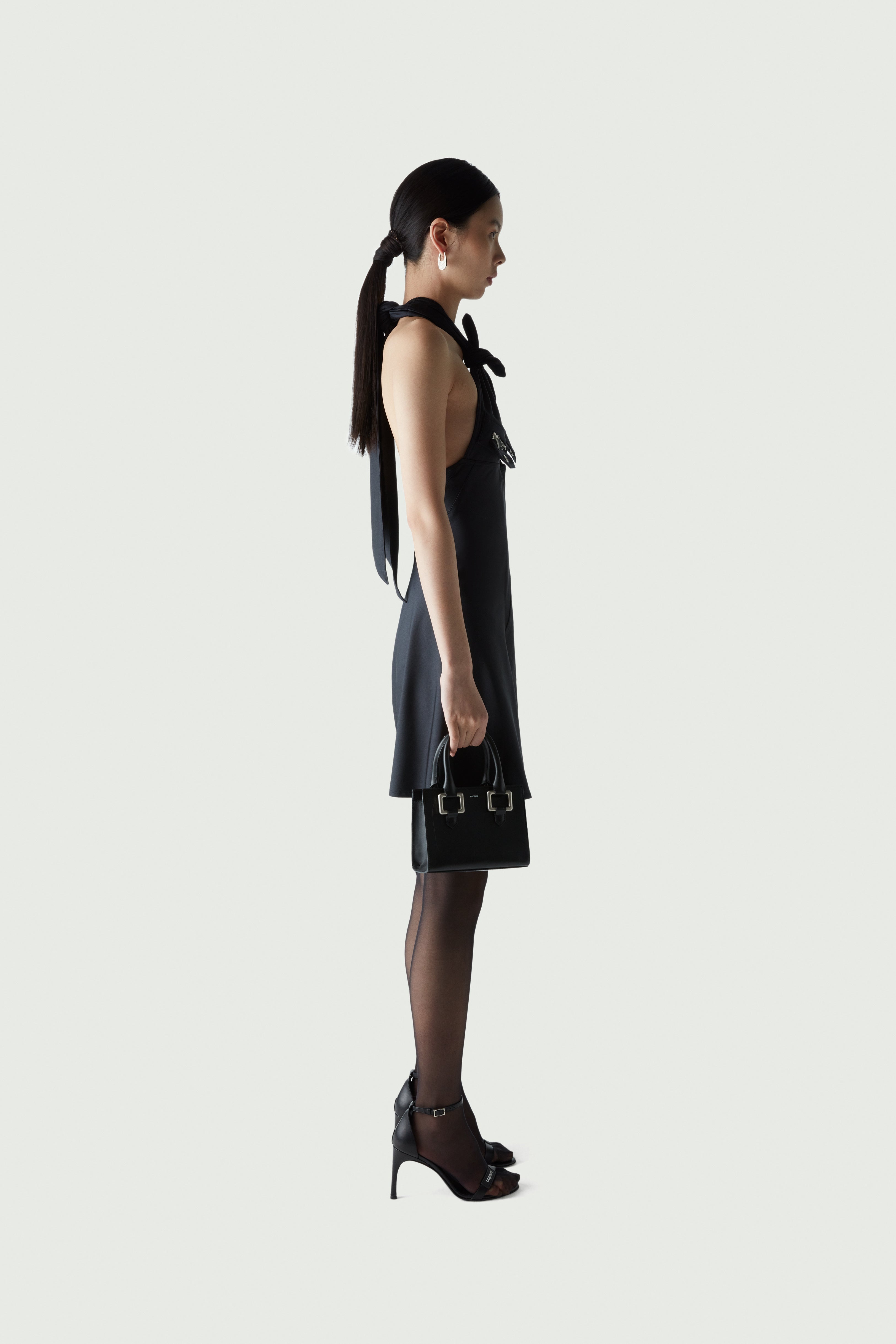 Racing Halterneck Mini Dress - 3