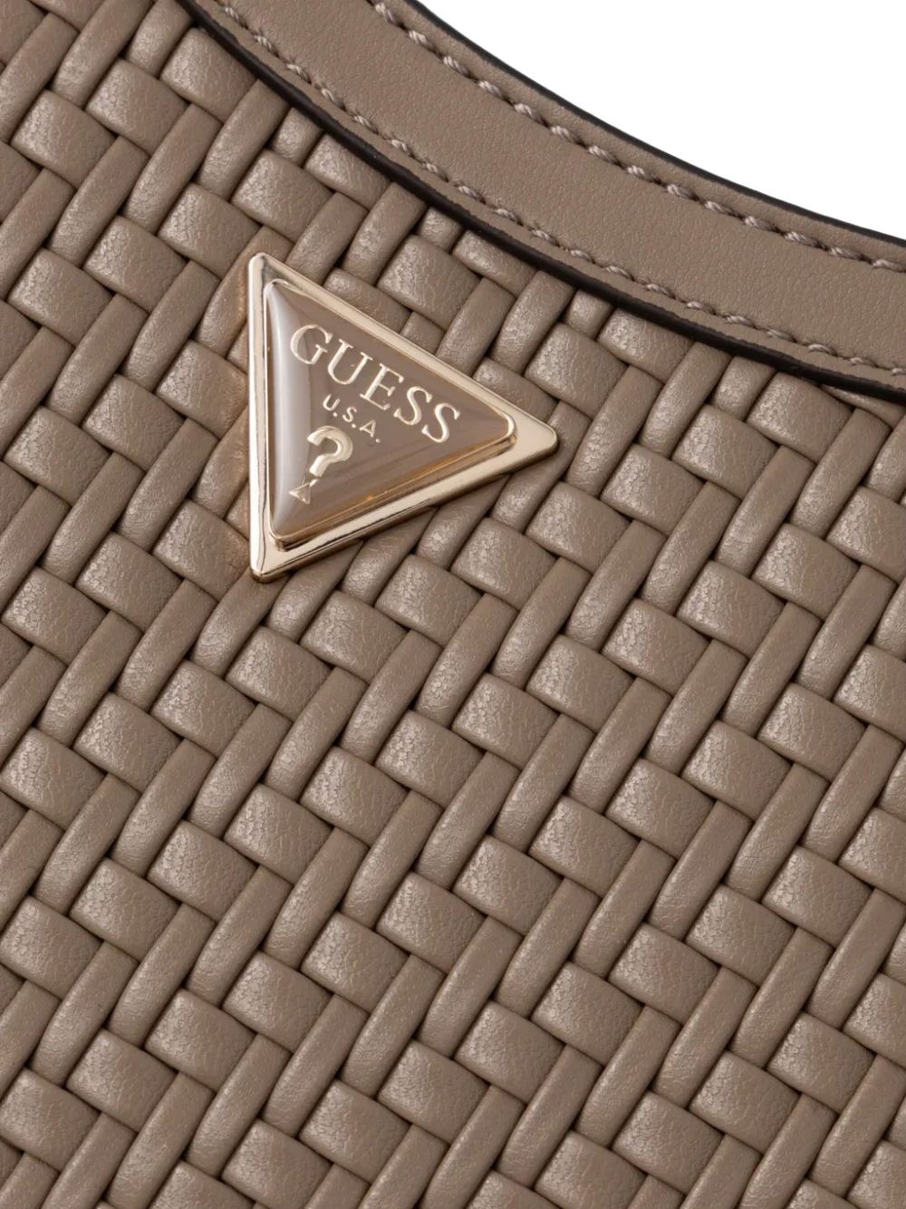 logo-plaque shoulder bag - 4