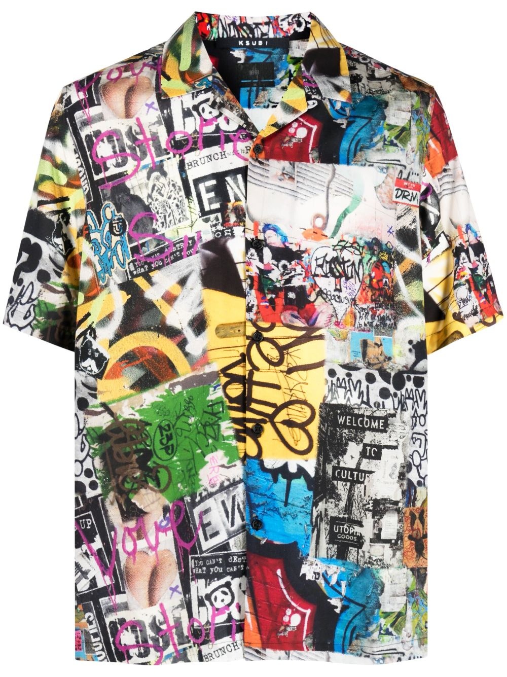 Kulture Resort graphic-print shirt - 1