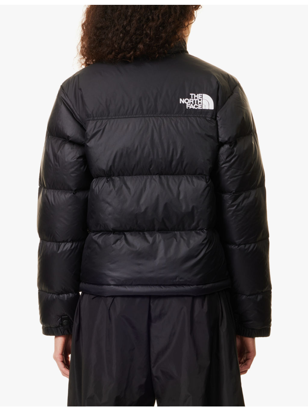 1996 Retro brand-embroidery regular-fit shell-down jacket - 4