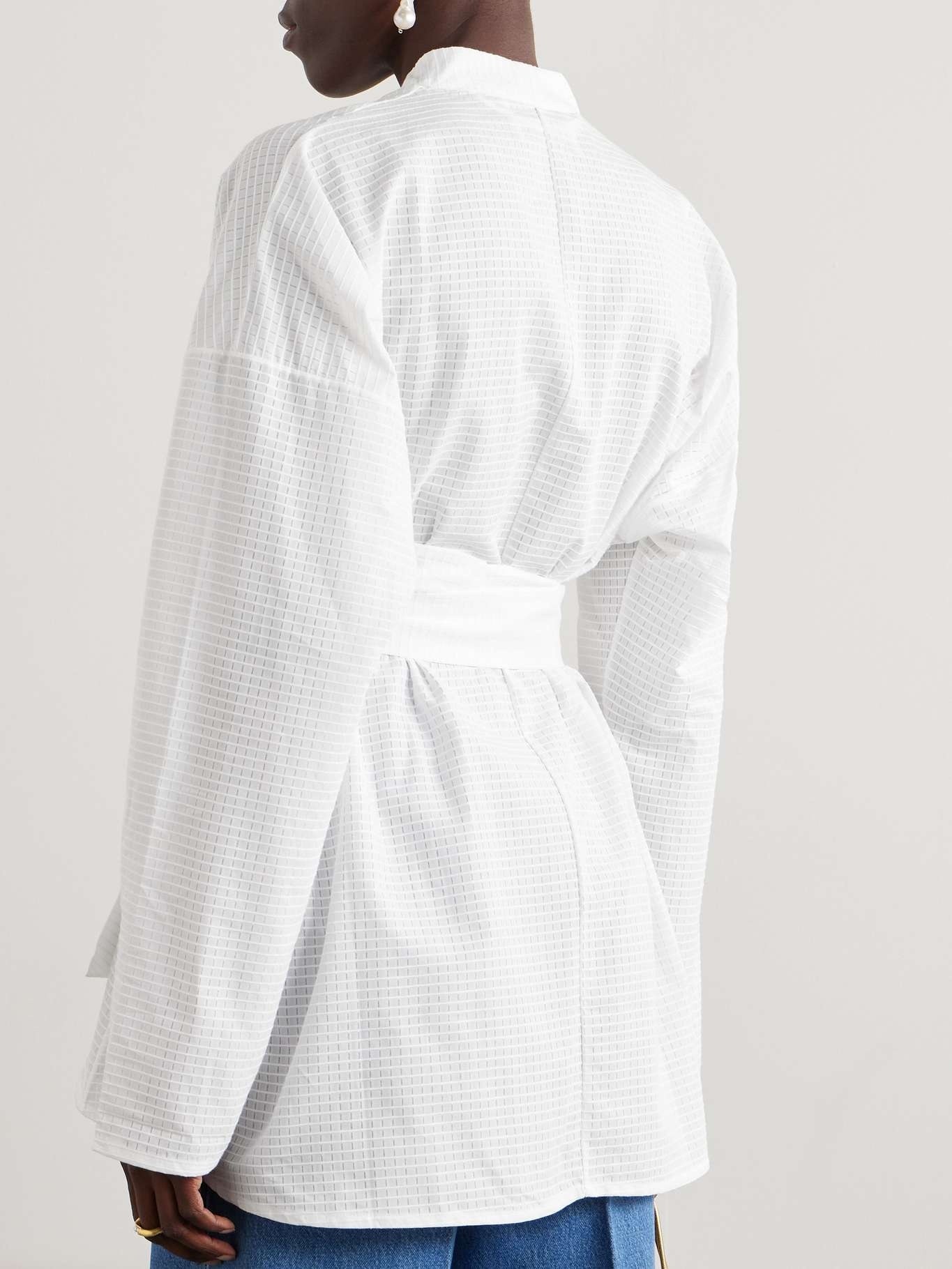 Arya belted cotton-ripstop shirt - 3
