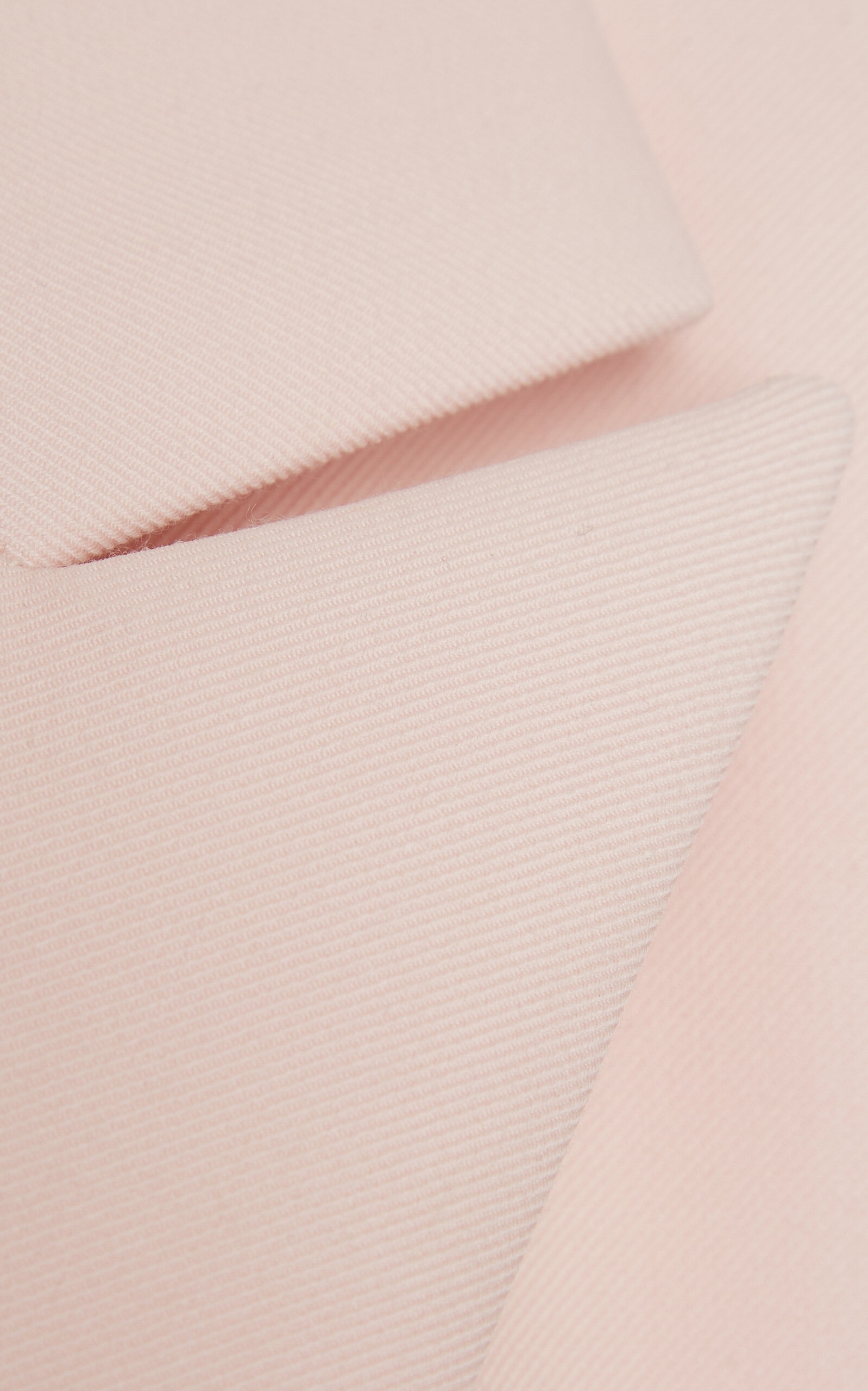 Scrunched Sleeve Wool Coat pink - 4