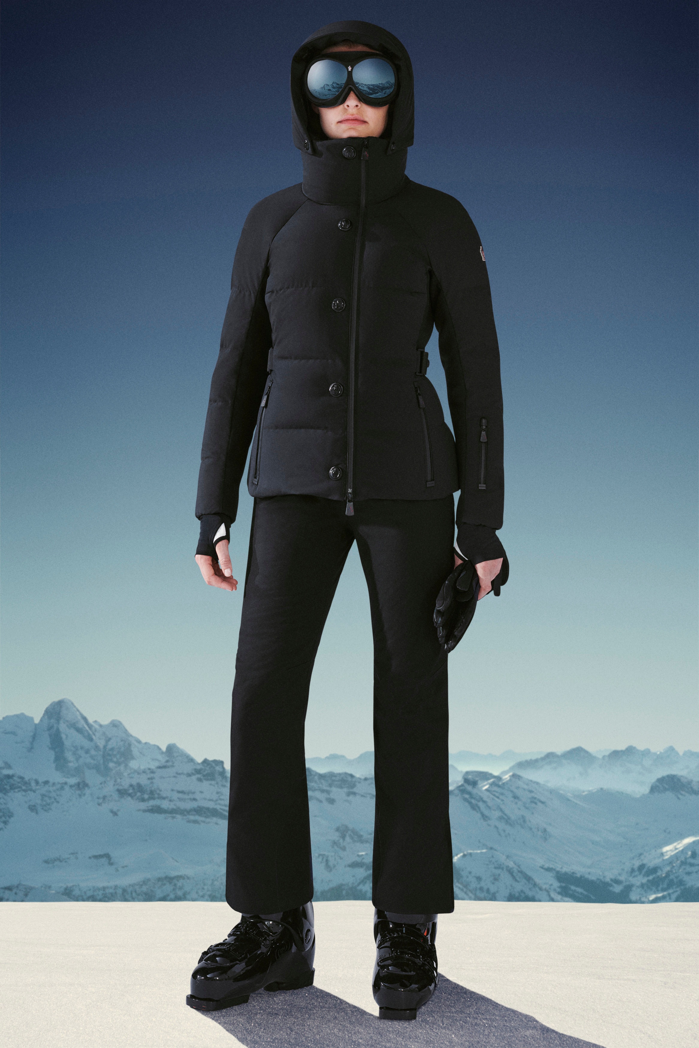 Moncler Grenoble Guyane Short Down Jacket | REVERSIBLE
