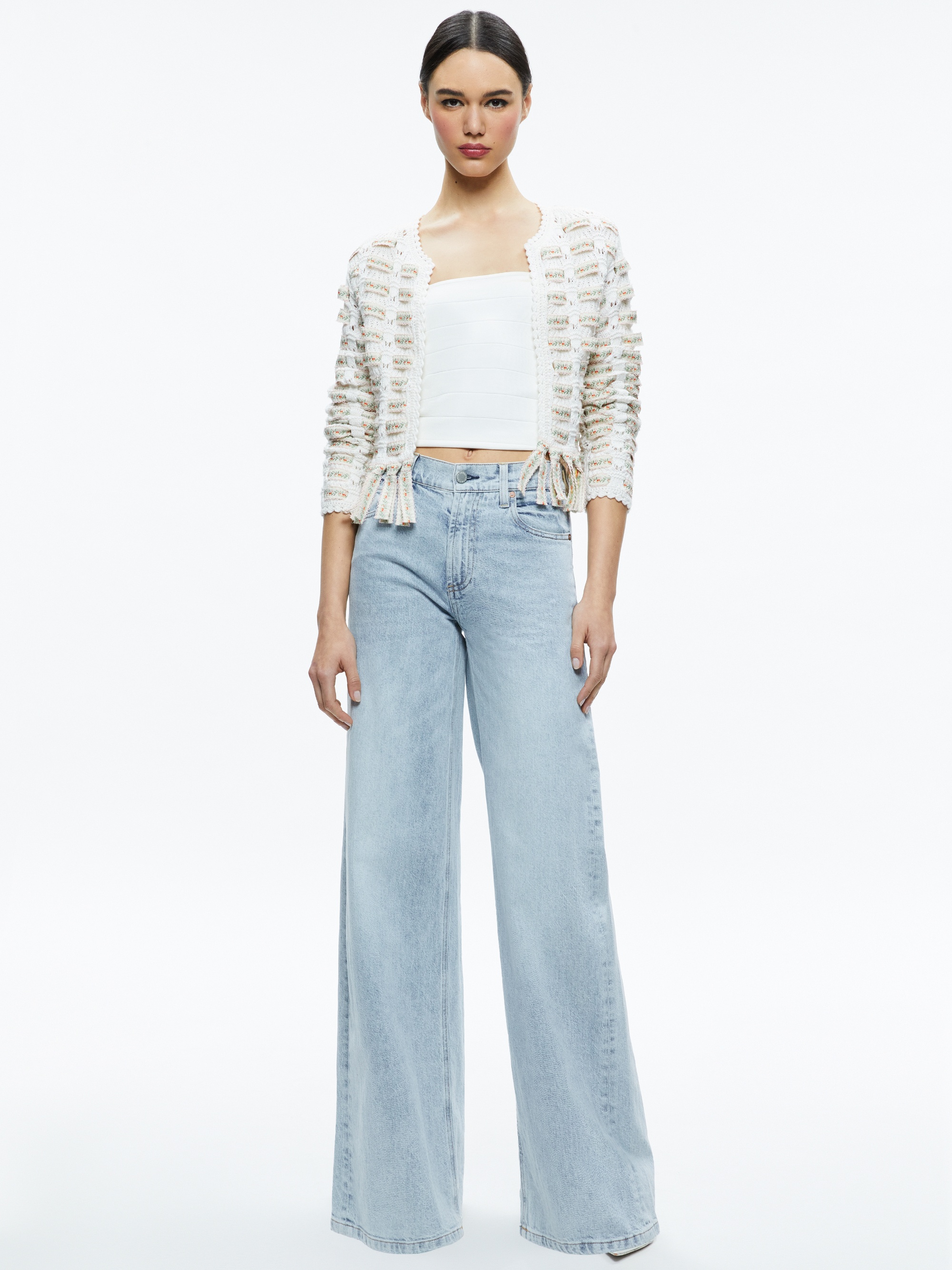 TAWNA RIBBON CARDIGAN - 2