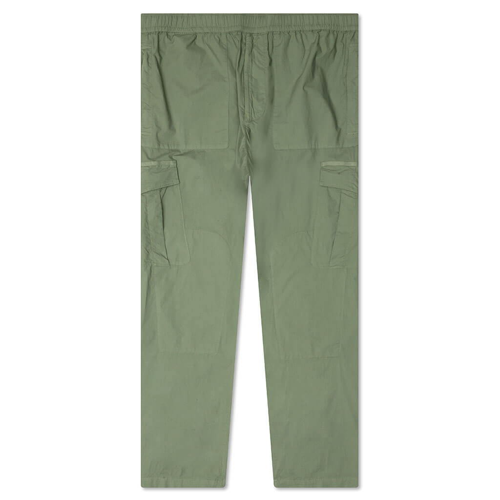 LIGHT CARGO PANTS - SAGE - 1