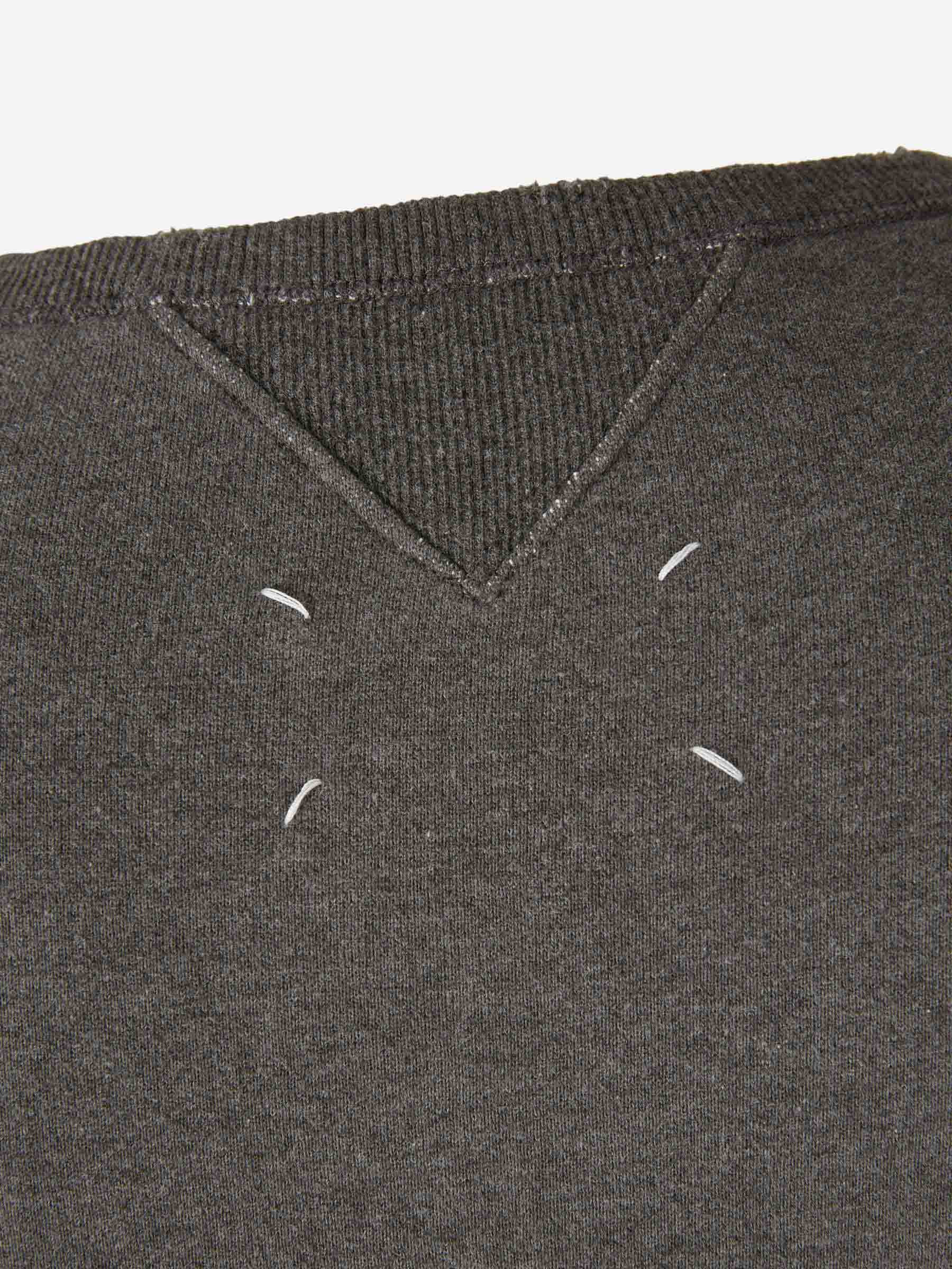 ROUND NECK SWEATSHIRT - 5