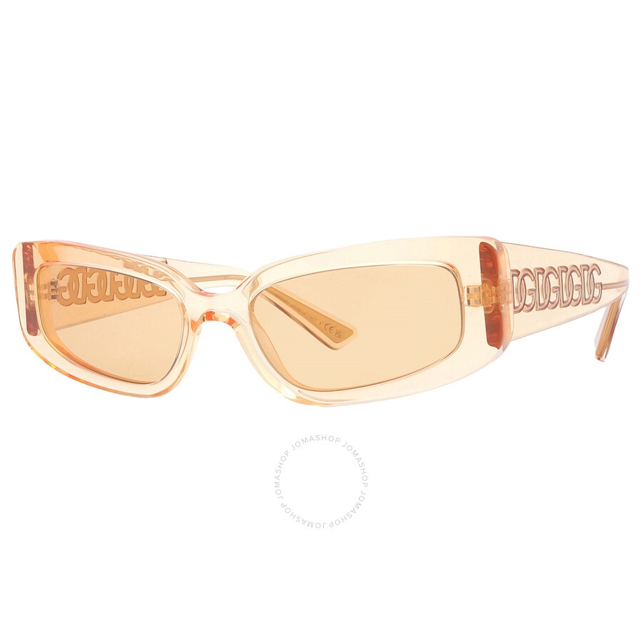 Dolce and Gabbana Light Orange Cat Eye Ladies Sunglasses DG4445 3046/7 54 - 3