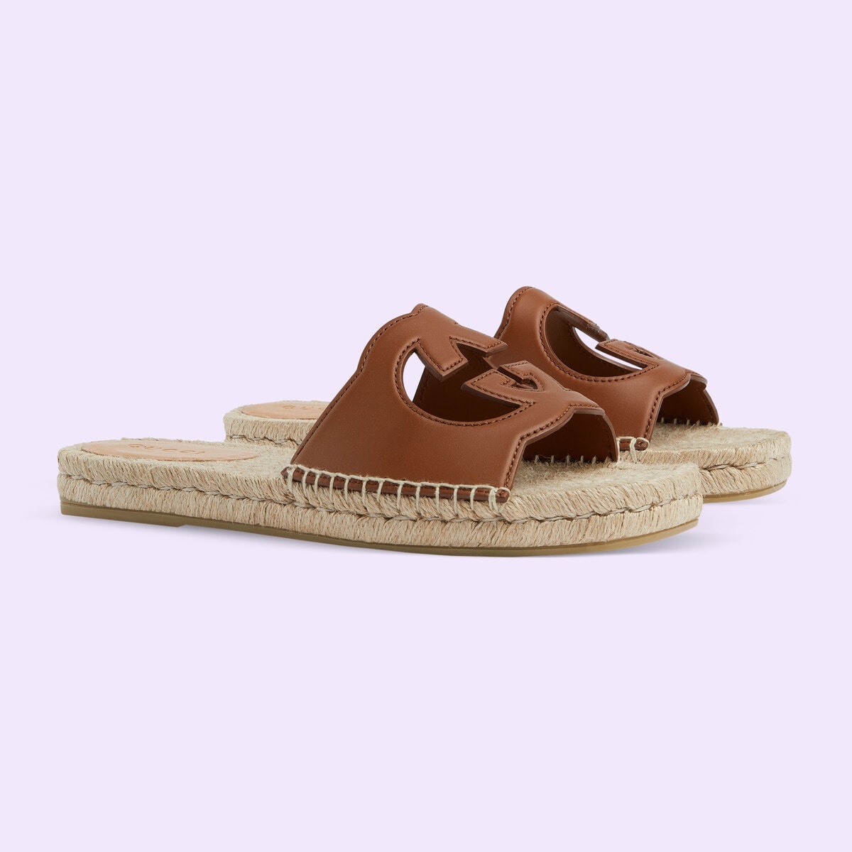 Men's Interlocking G cut-out slide sandal - 2