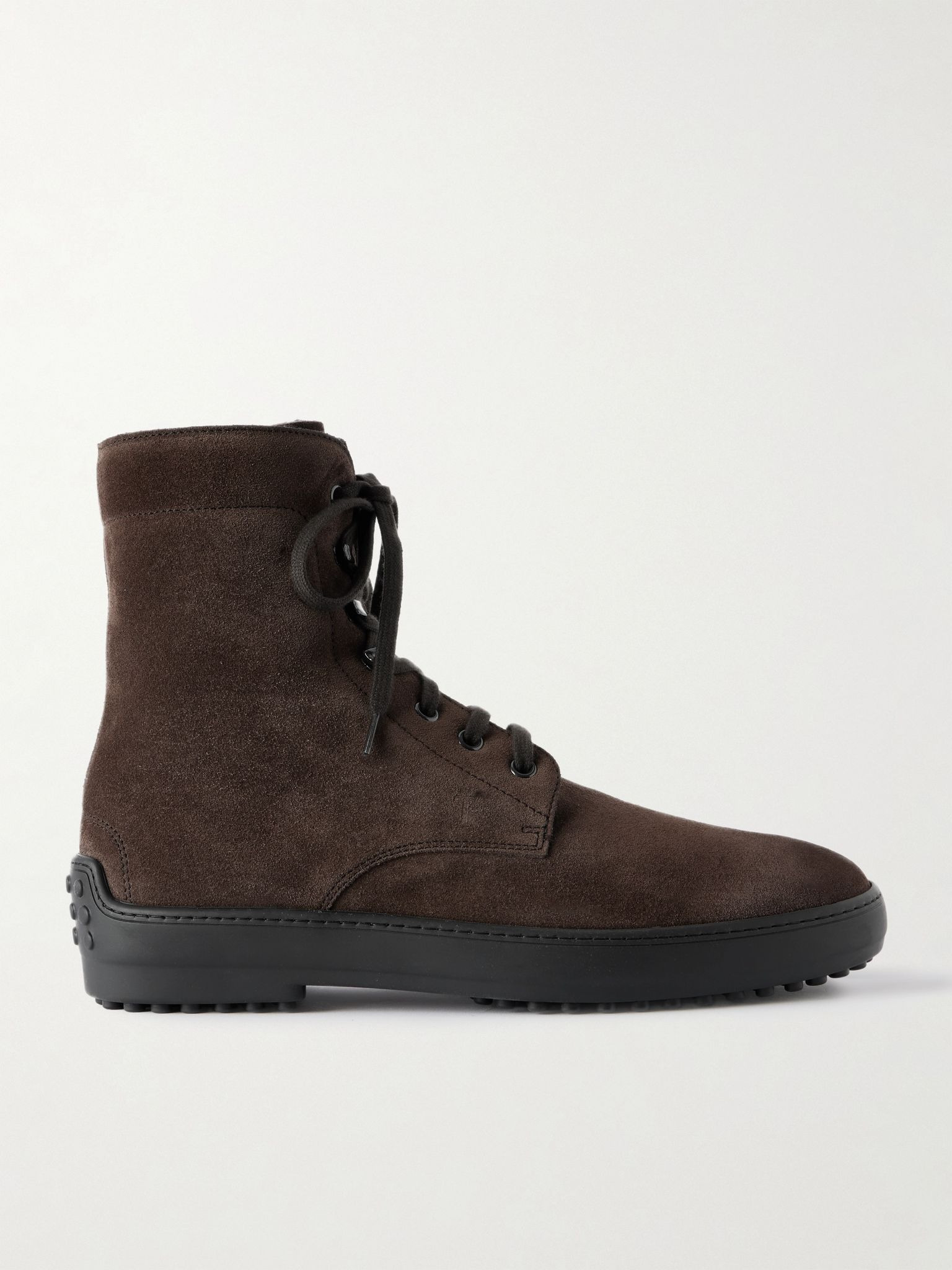 Suede Boots Dark brown - 1