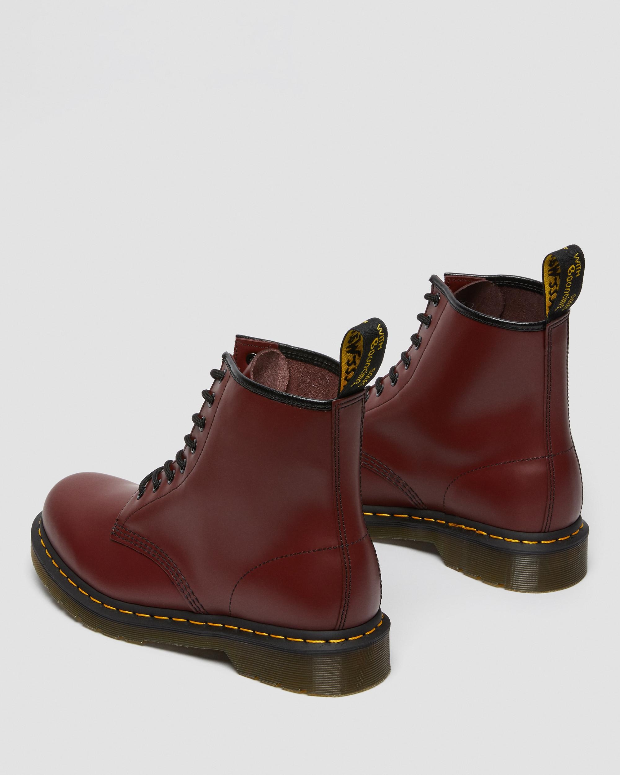 1460 Smooth Leather Lace Up Boots - 11