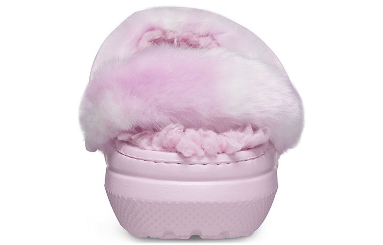 Crocs Classic Fur Sure Clogs Ballerina 'Pink White' 207303-6SU - 6