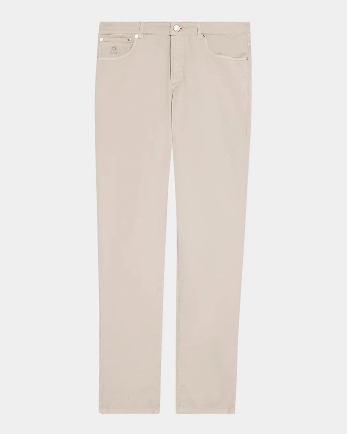 Men's Straight Fit Stretch Five-Pocket Pants - 1