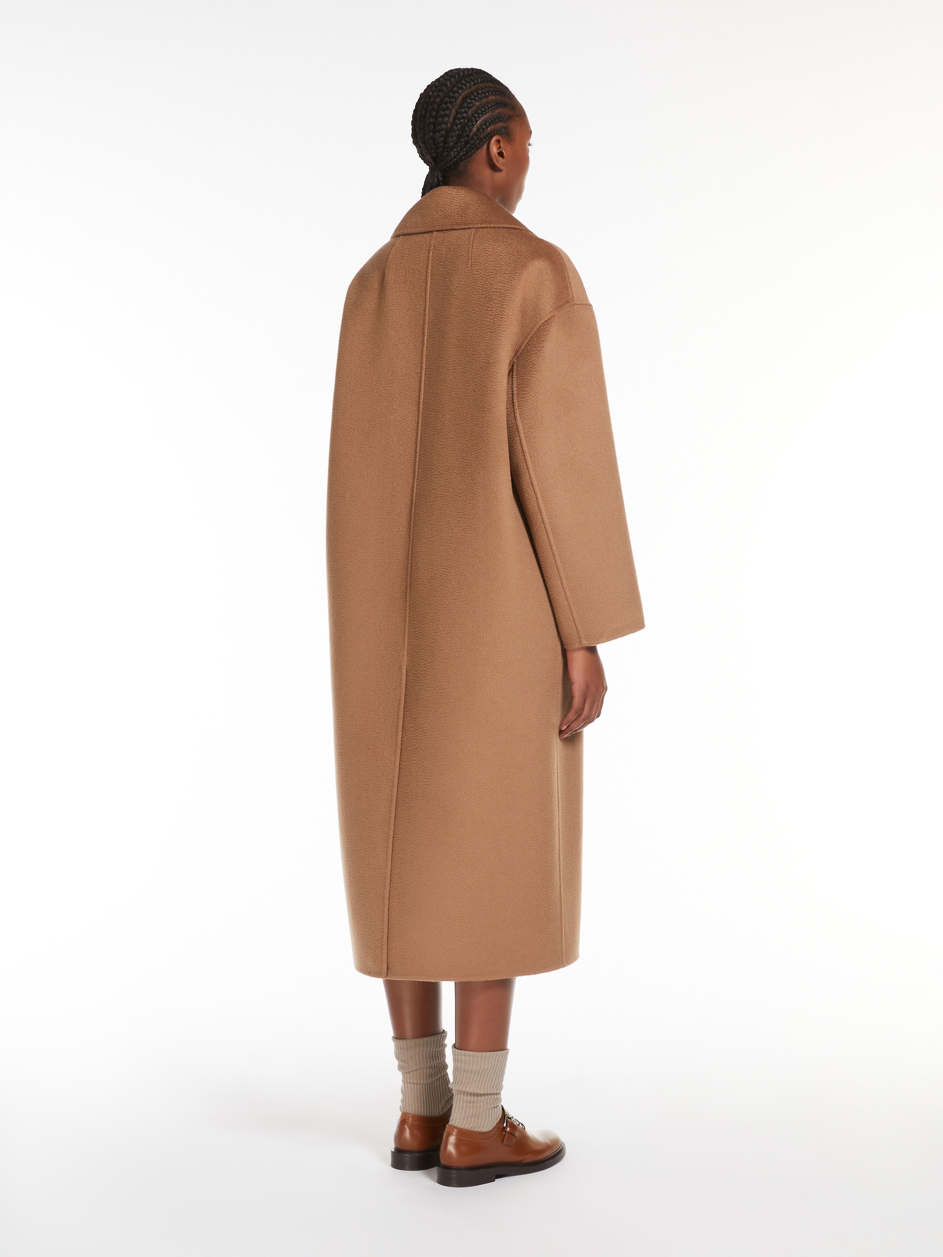 コート 'S MAX MARA MANUELE COAT IN WOOL AND CASHMERE S MAX MARA - Manuele Wool and cashmere coat black - The Corner