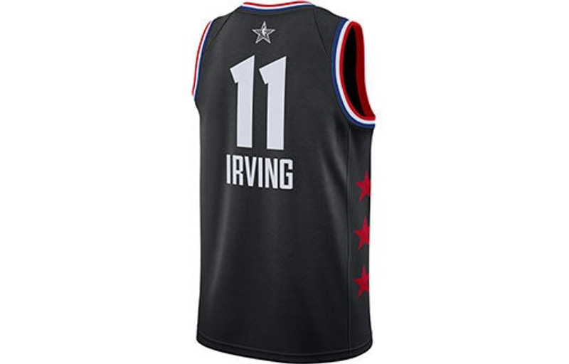 Jordan Air Jordan NBA 2019 All-Star Boston Celtics Kyrie Irving Jersey Black AQ7295-016 outlook