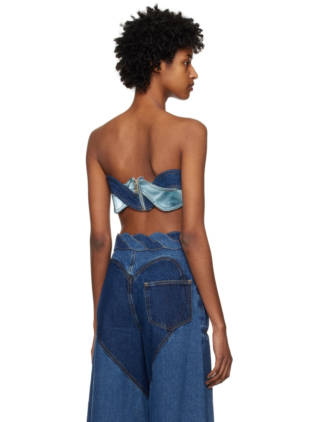 Blue Rope Denim Camisole - 3