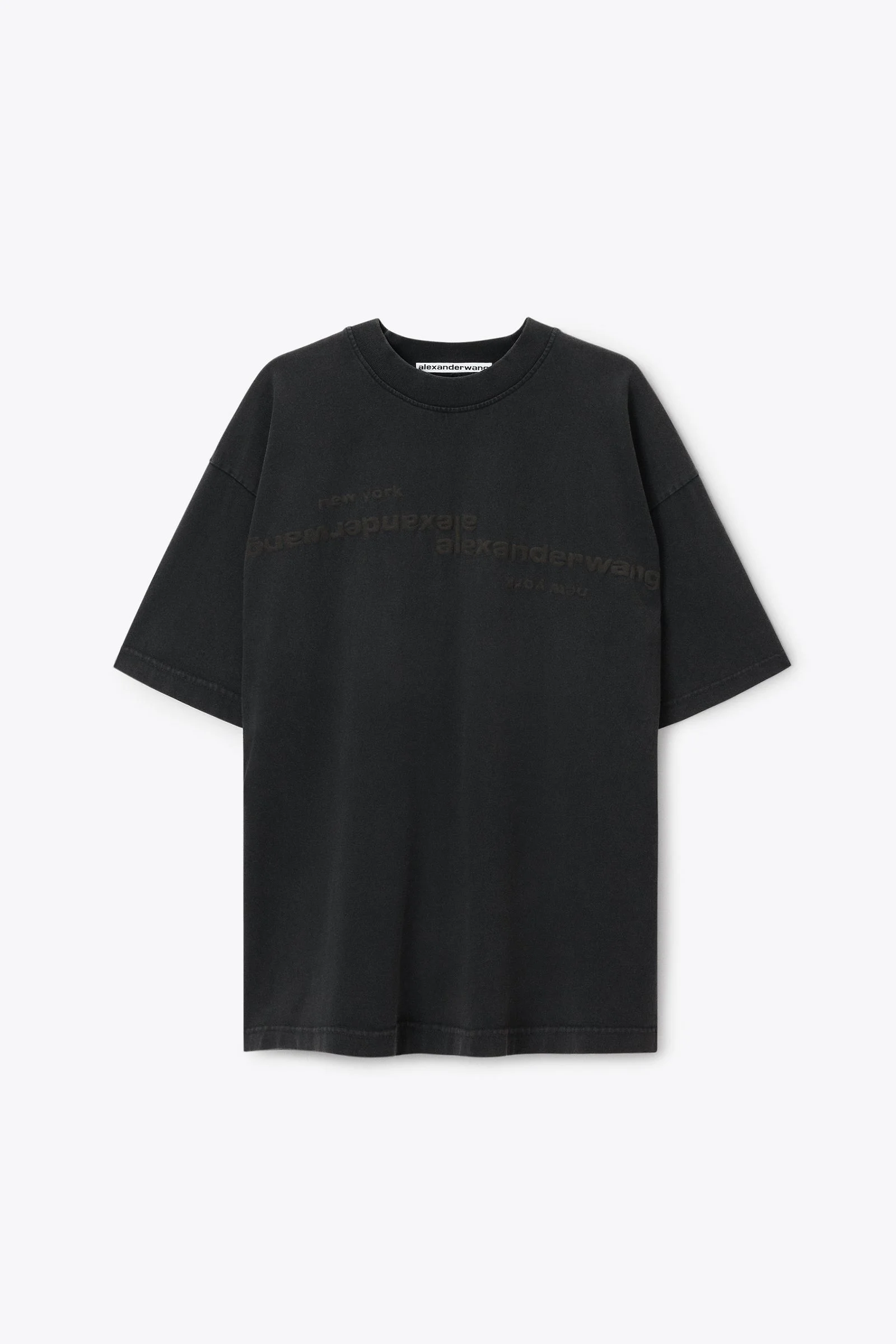 mirrored logo tee - 1