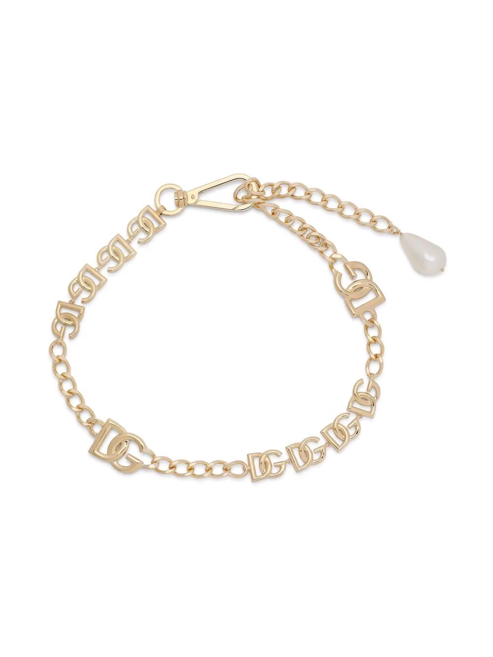 DG-logo chain-link belt - 2