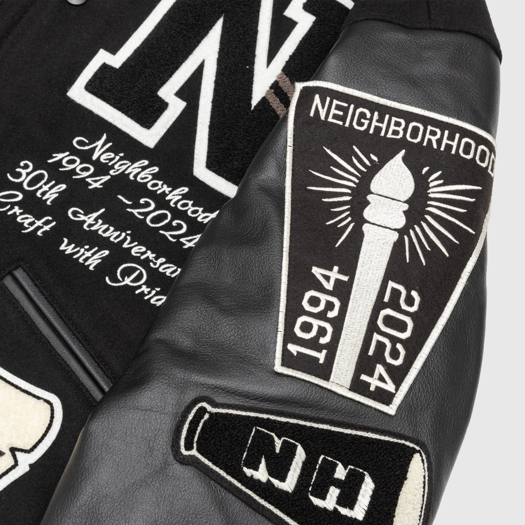 NEIGHBORHOOD STADIUM JACKET | REVERSIBLE